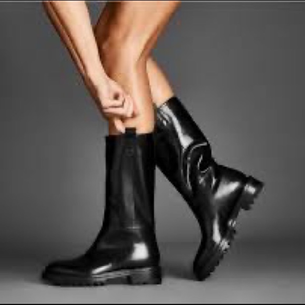 Tamara Mellon size 37.5 Easy Rider Mid Calf